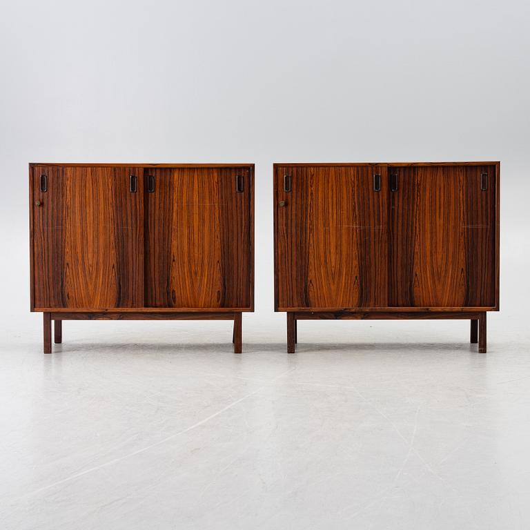 Four cabinets, Scandinavia, 1970s.