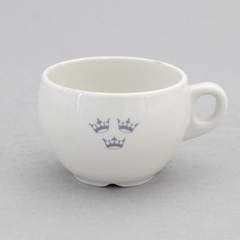 A collection of items from The Swedish America Line.