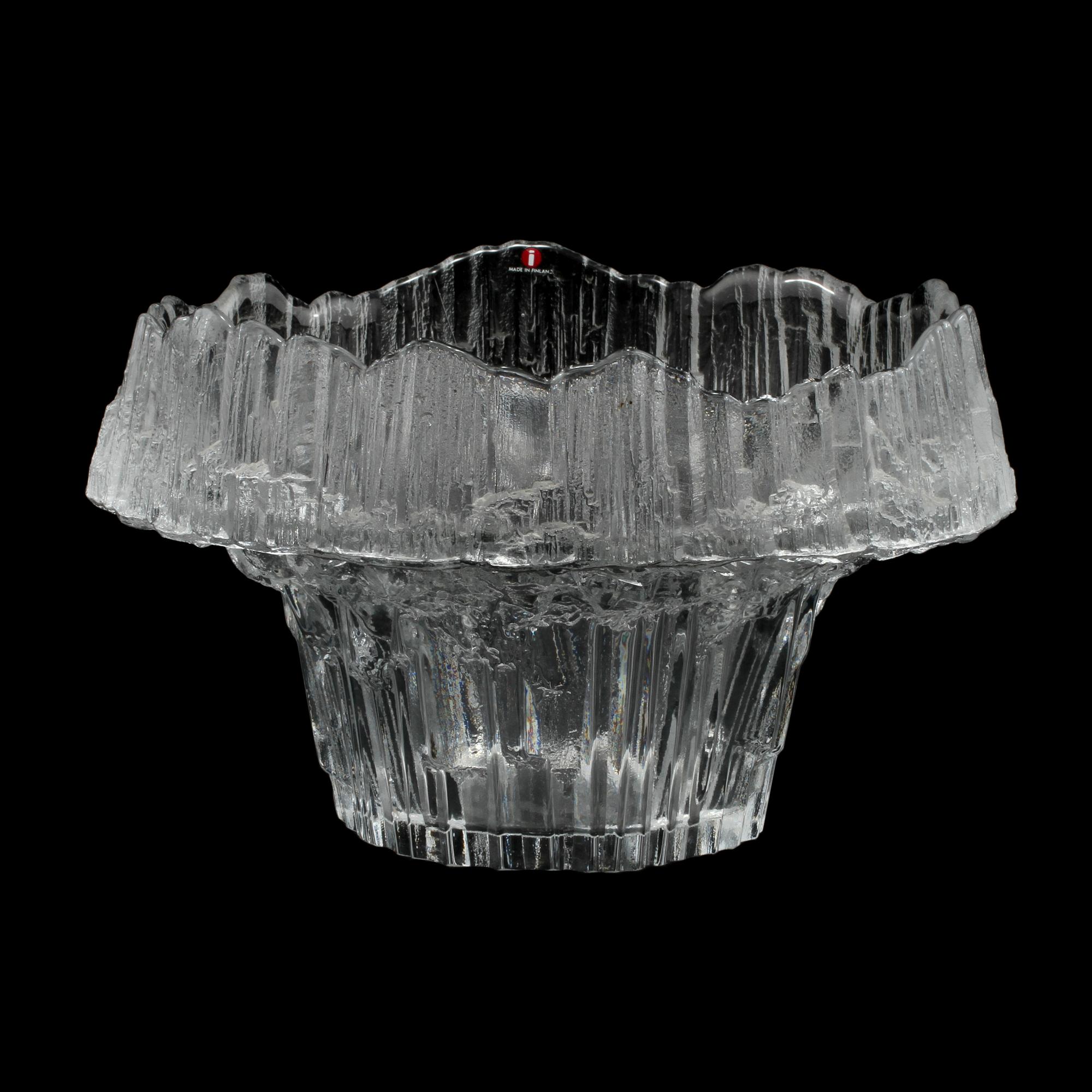 SKÅL, glas, Tapio Wirkkala, Ittala. 1900-talets andra hälft.