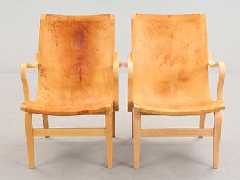 KARMSTOLAR, ett par, "Eva", Bruno Mathsson.