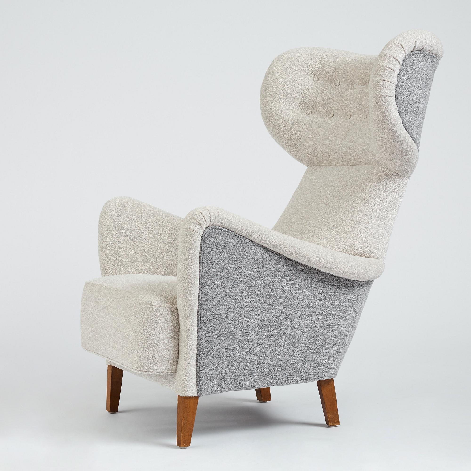 Gustav Axel Berg, an easy chair, "Estelle", AB G.A. Bergs, Sweden 1940's.