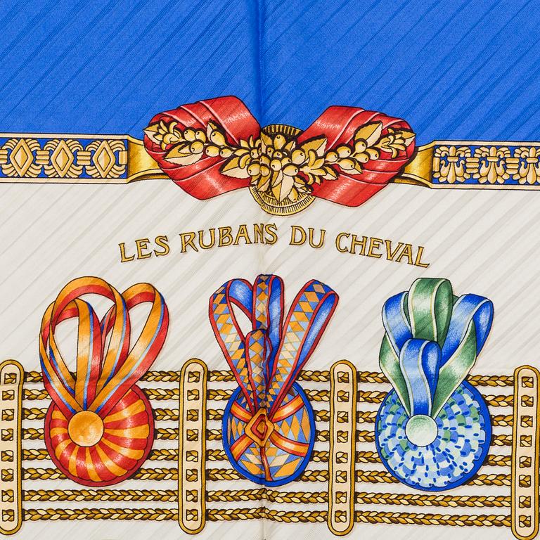 SCARF, "Les Rubans du Cheval", Hermès.