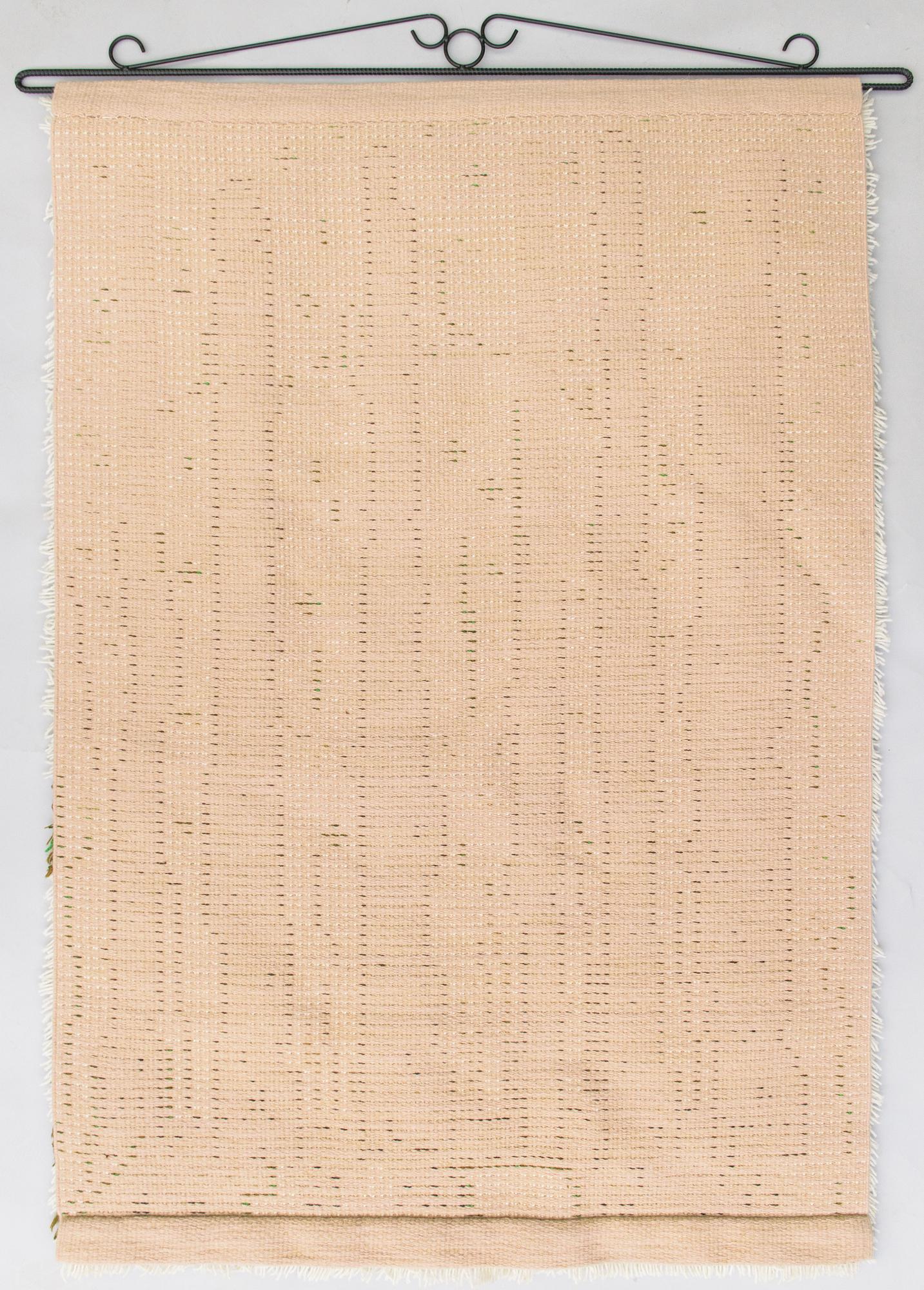 Pirkko Koskinen, rya för Ryijykutomo Koskinen Alajärvi. Ca 155x105 cm.