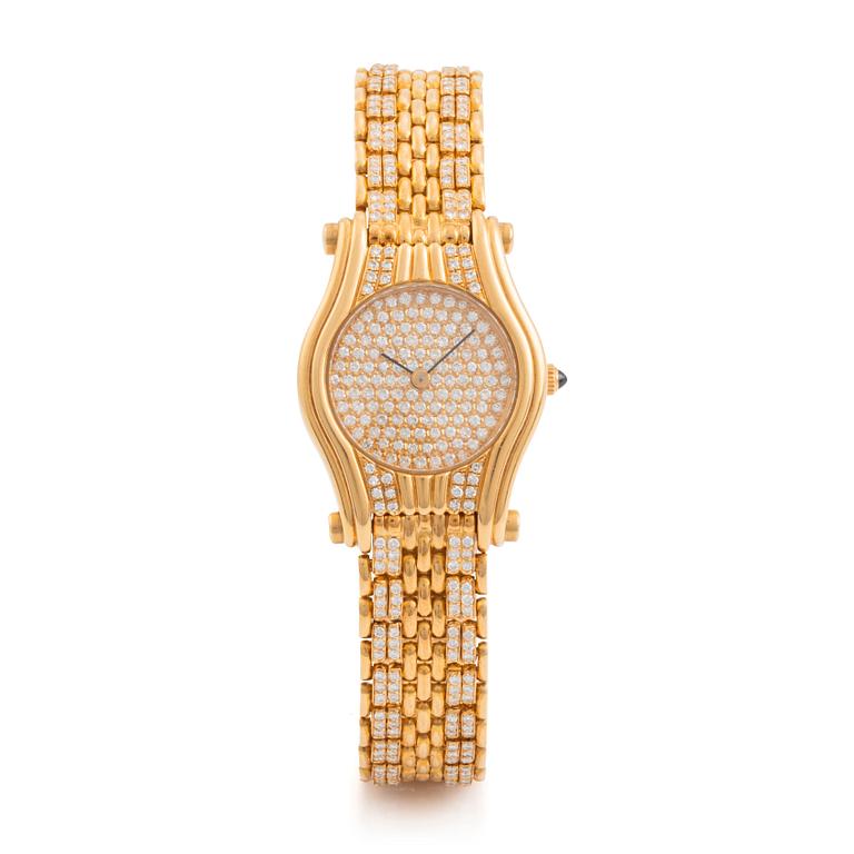 Boucheron, "Eterna", "Diamond Dial", wristwatch, 23 mm.