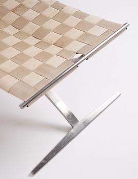 Preben Fabricius & Jørgen Kastholm, taburett, modell "4391", Bo-Ex, Danmark, tidigt 1960-tal.