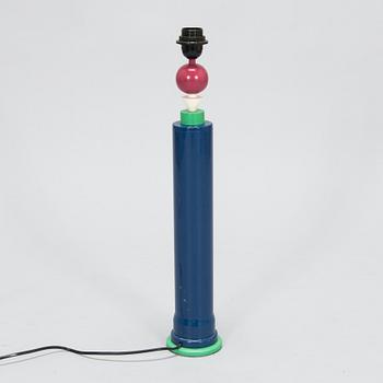 Olivier Villatte, a 1990's table lamp 'Memphis' France.