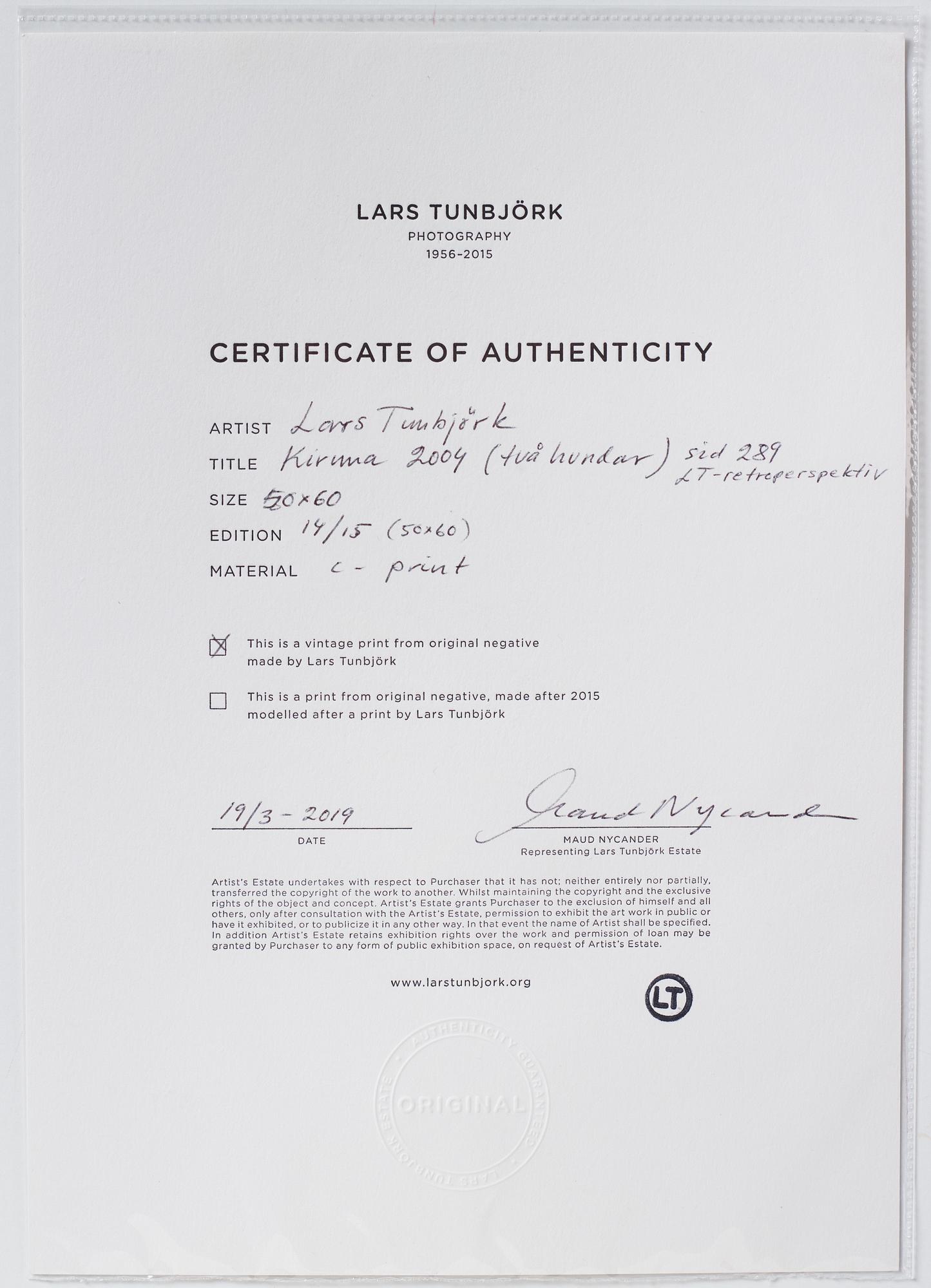 Lars Tunbjörk, "Kiruna", 2004.