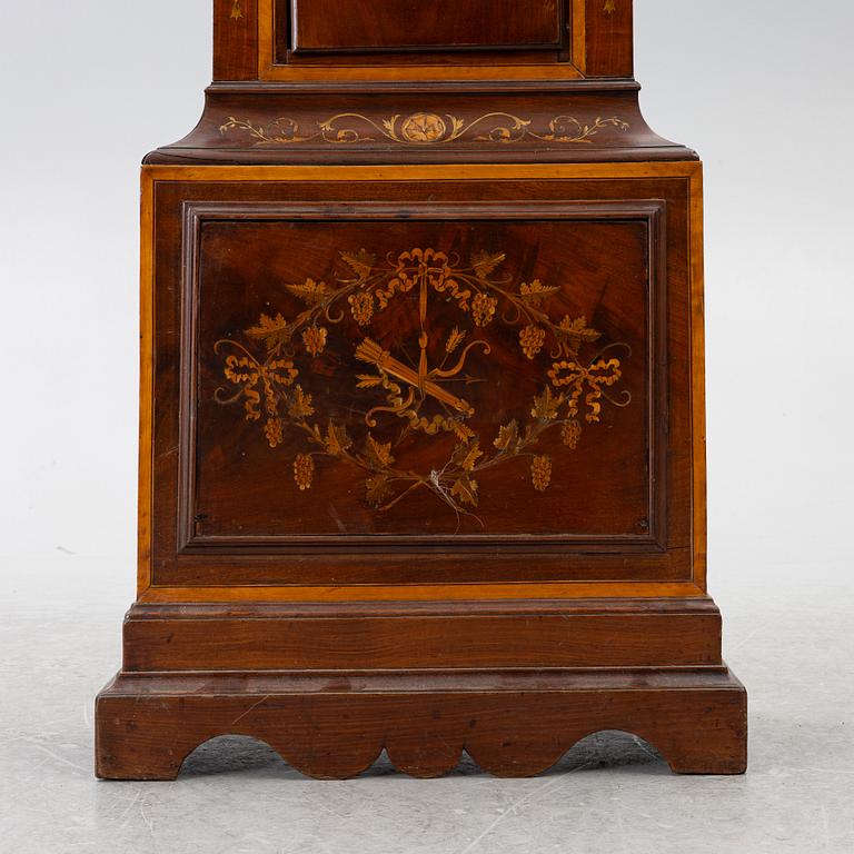 Longcase clock, Jonas Barber, Ratclif Cross, London, 18th century.