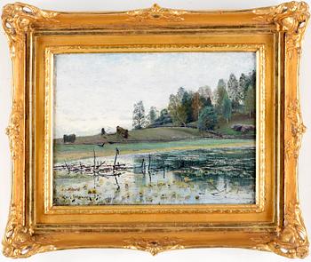 Carl Johansson, Harvest landscape.
