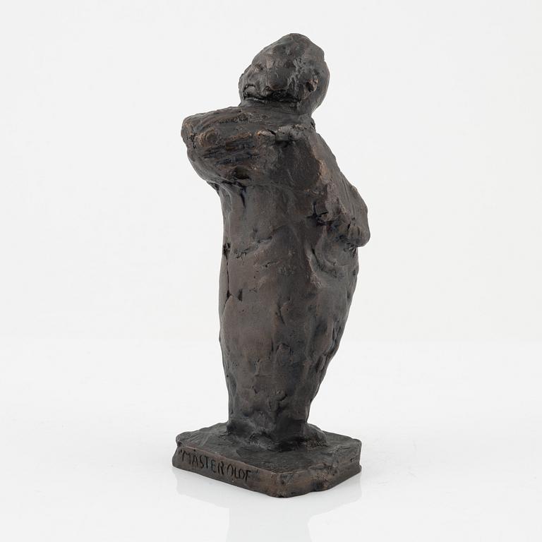 Bror Marklund, Sculpture, bronze, signed BM, height 22.5 cm.