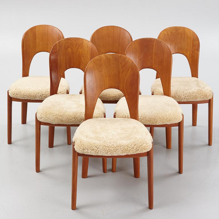 Niels Koefoed, stolar, 6 st, Danmark, 1960-tal.