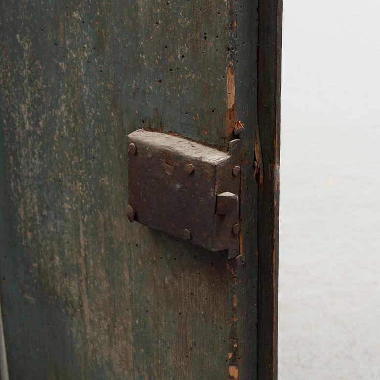 HÄNGSKÅP, allmoge, Skåne, märkt HHS 1843.