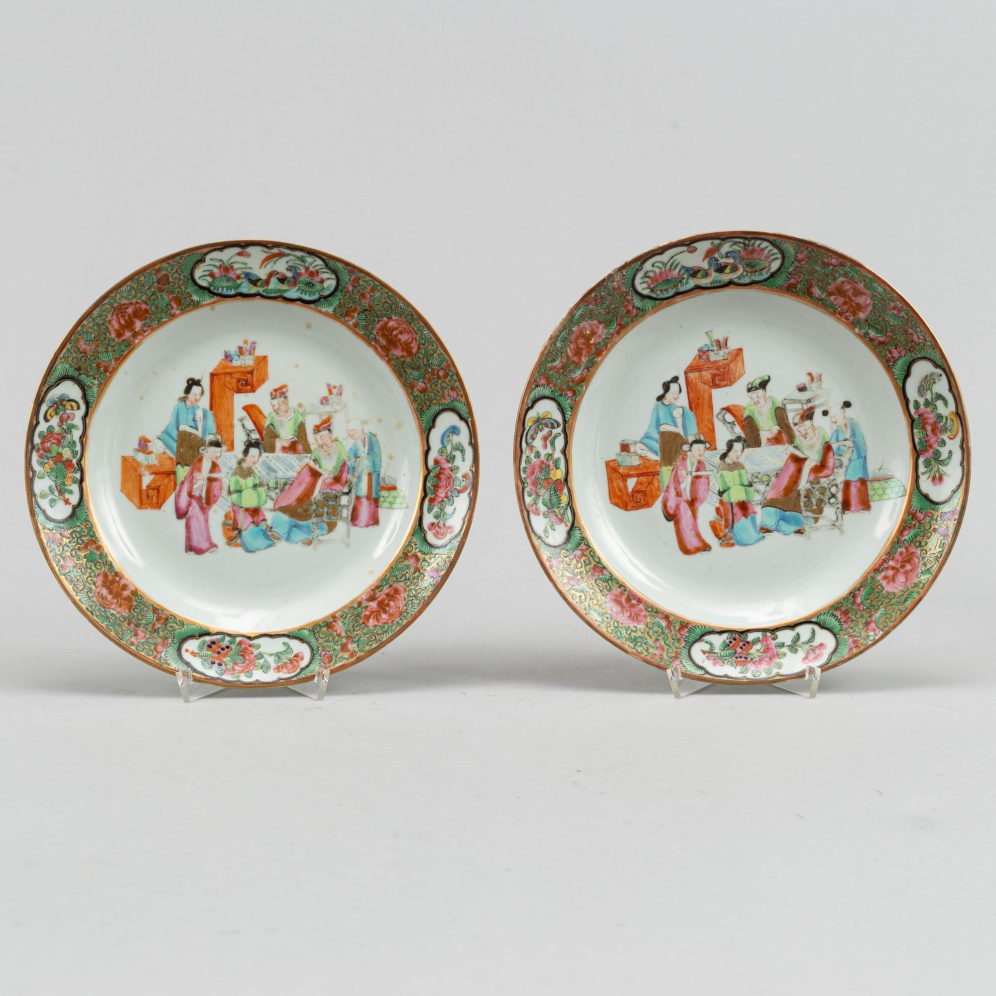 Six odd dishes, Qing dynasty, 18th-19th century.
