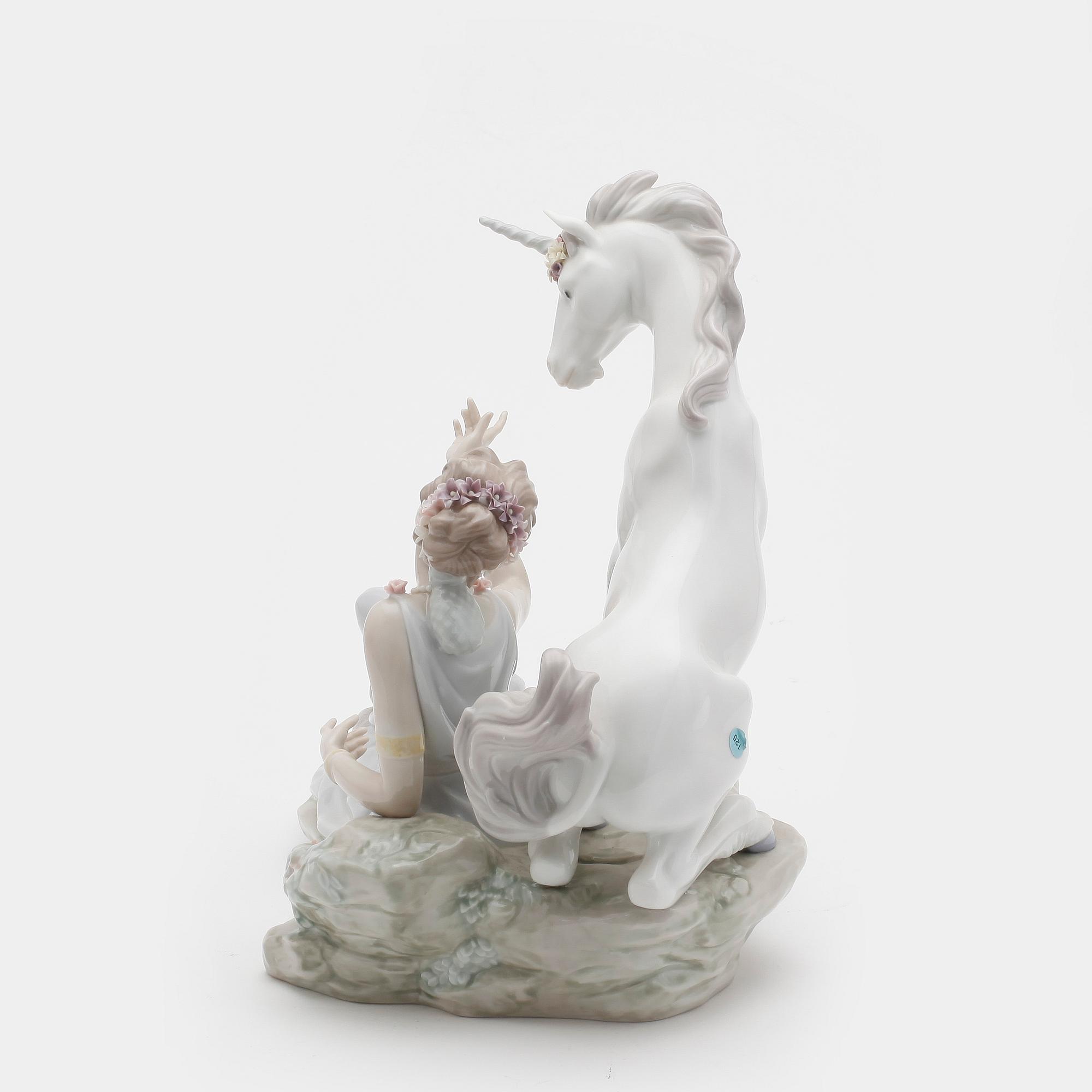 FIGURIN, porslin, Lladro, Spanien, 1900-tal.