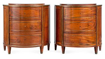 31. CUPBOARDS, A PAIR.