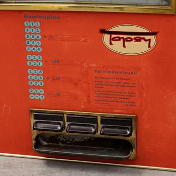 a mid 20th century Rotamint Record gambling machine.