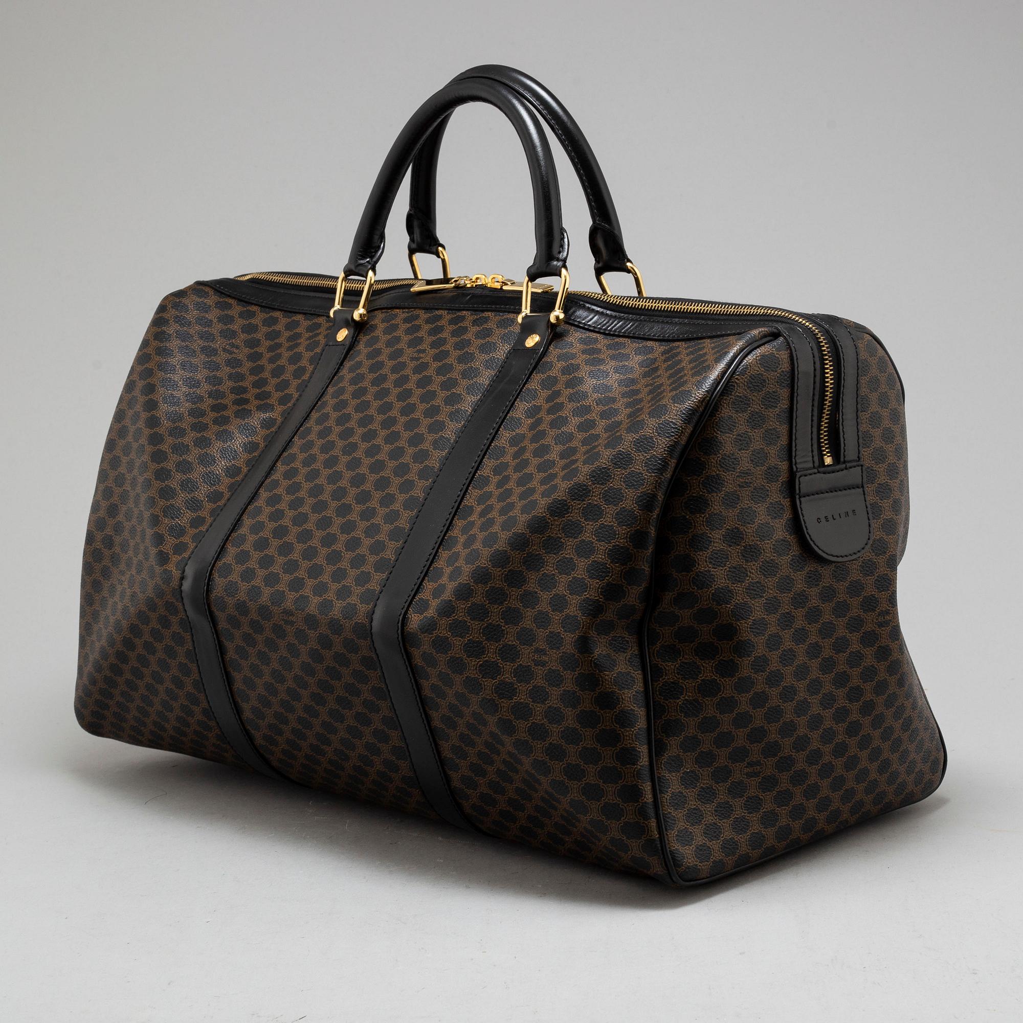 CÉLINE, "Macadam Duffel 50", weekenväska.