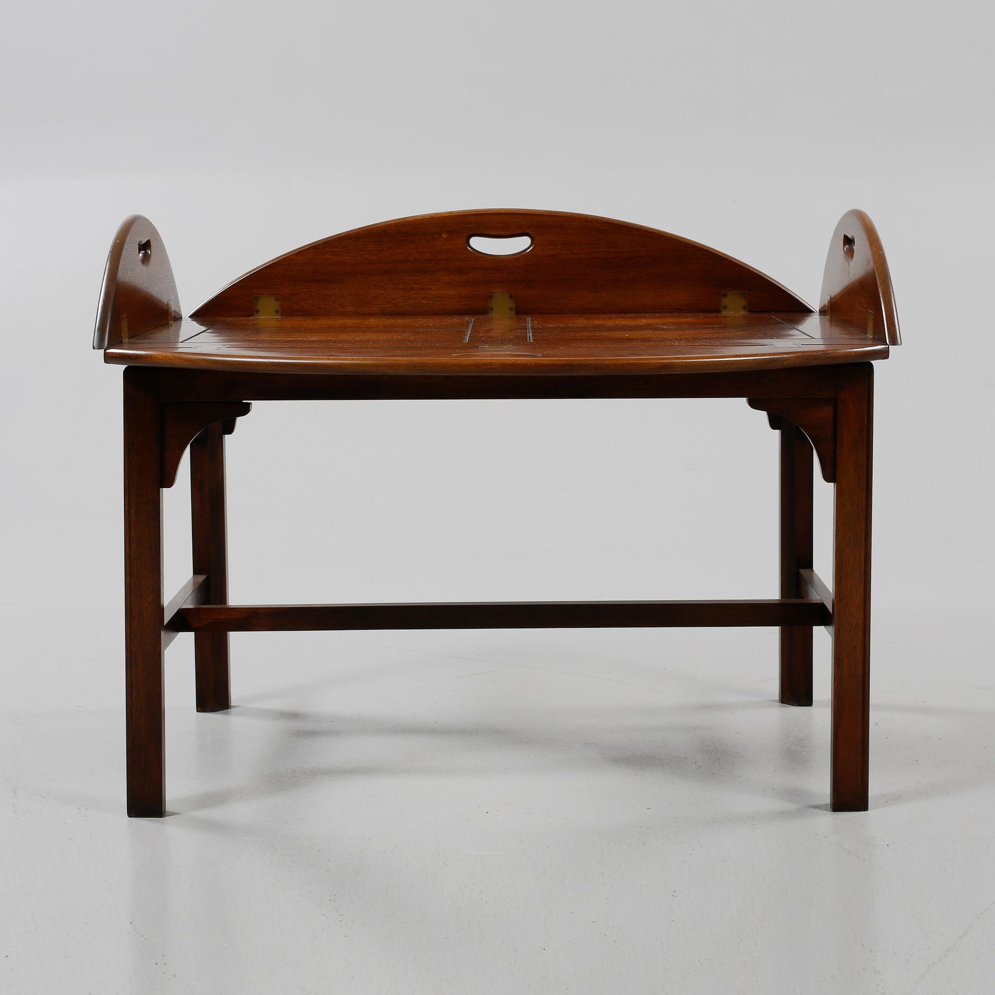 SOFFBORD, "Butlers Tray", 1900-talets andra hälft.