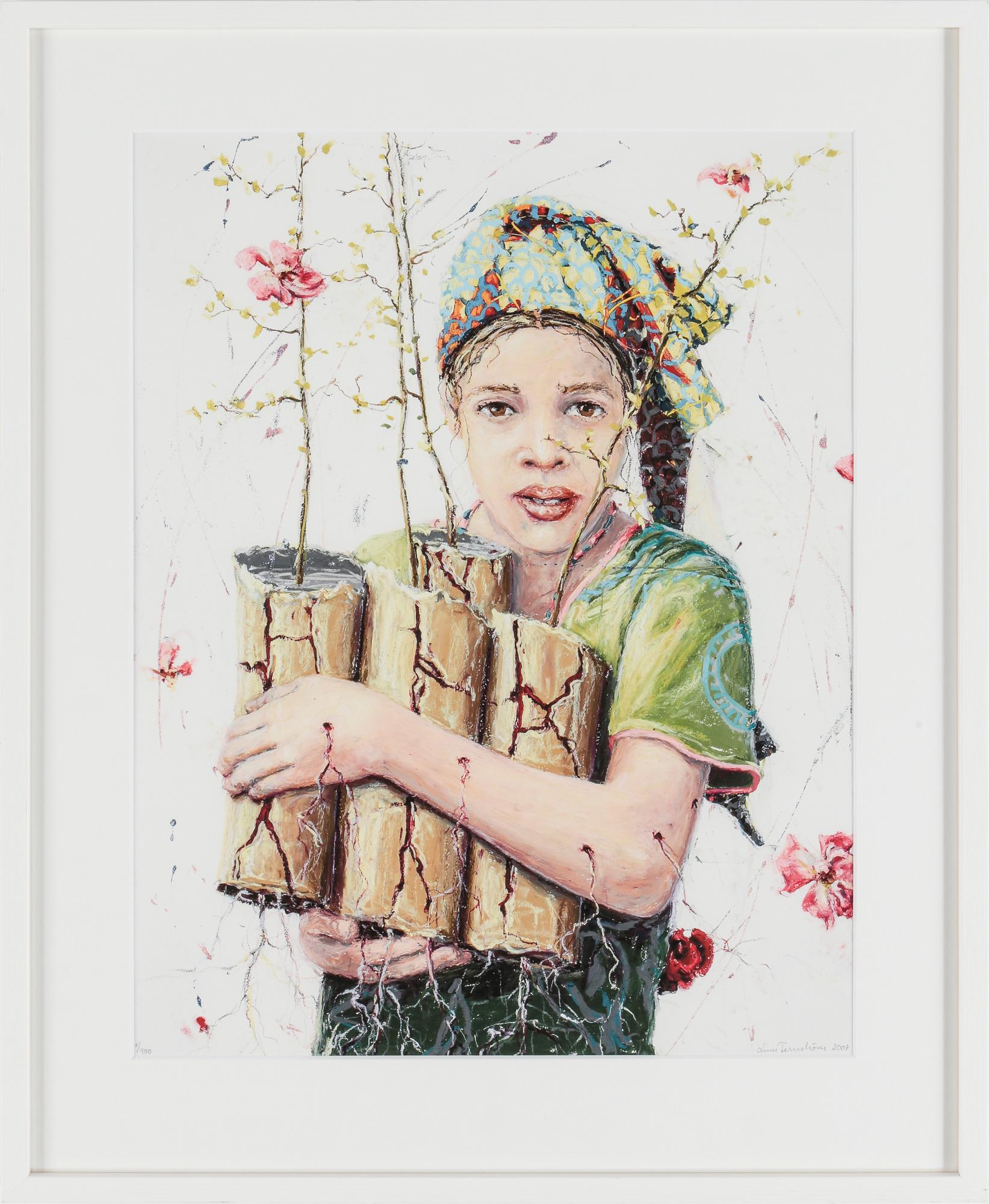 LINN FERNSTRÖM, färgoffset, signerad och daterad 2007, numrerad 1/450.