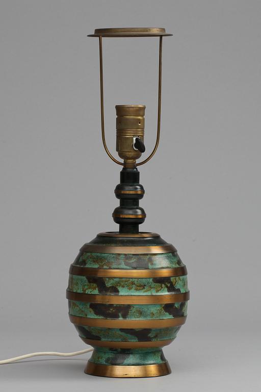 BORDSLAMPA, Art deco, 1900-talets första hälft.