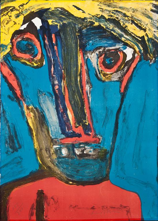 BENGT LINDSTRÖM, färglitografi. signerad och numrerad 155/200.