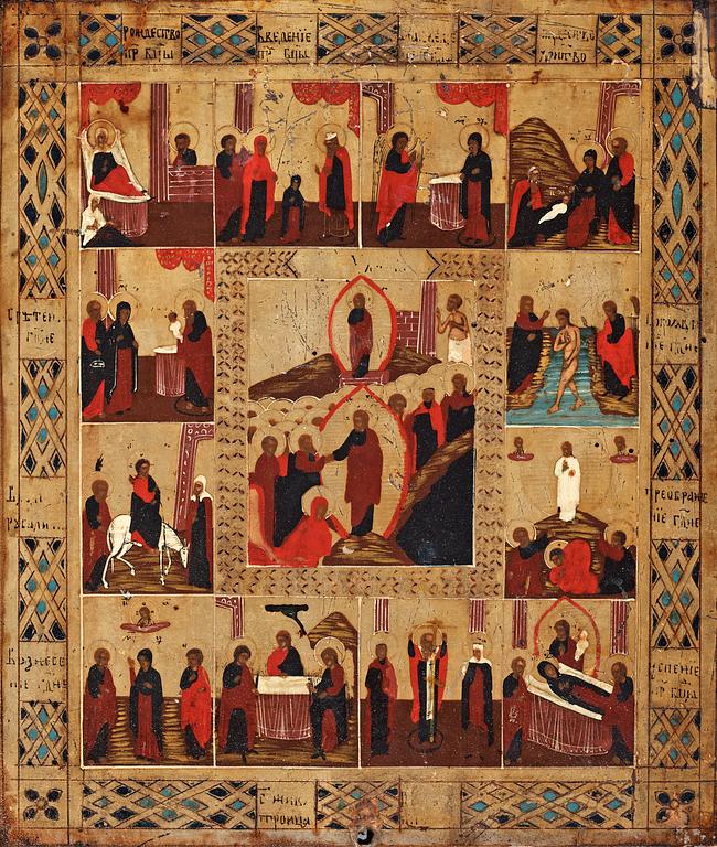 A Russian 19th century Icon.