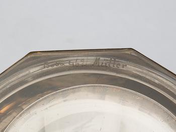 VAS, glas, signerad Müller, Boda.