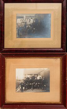 Photographs, nautical, 6 pcs, late 19th century / early 20th century.