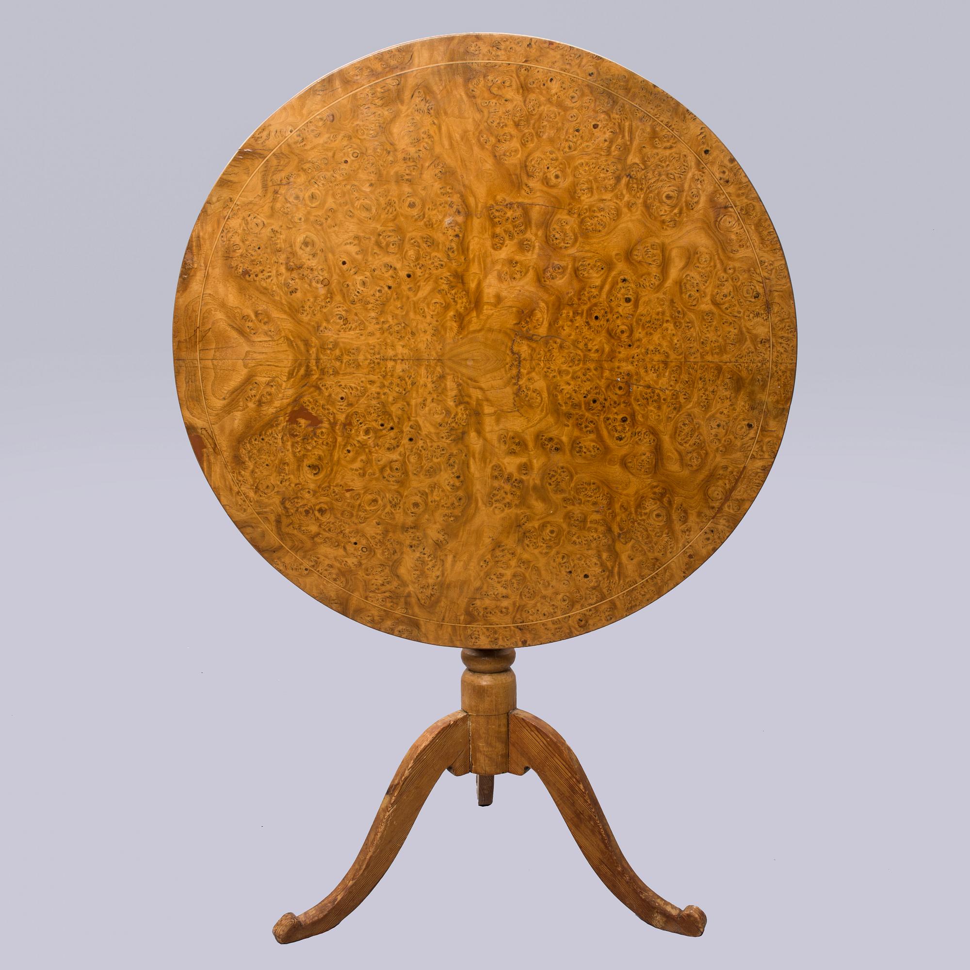 FÄLLBORD, 1800-talets första hälft.