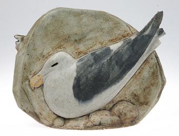 MIKAEL SCHILKIN, skulptur, stengods, sign.