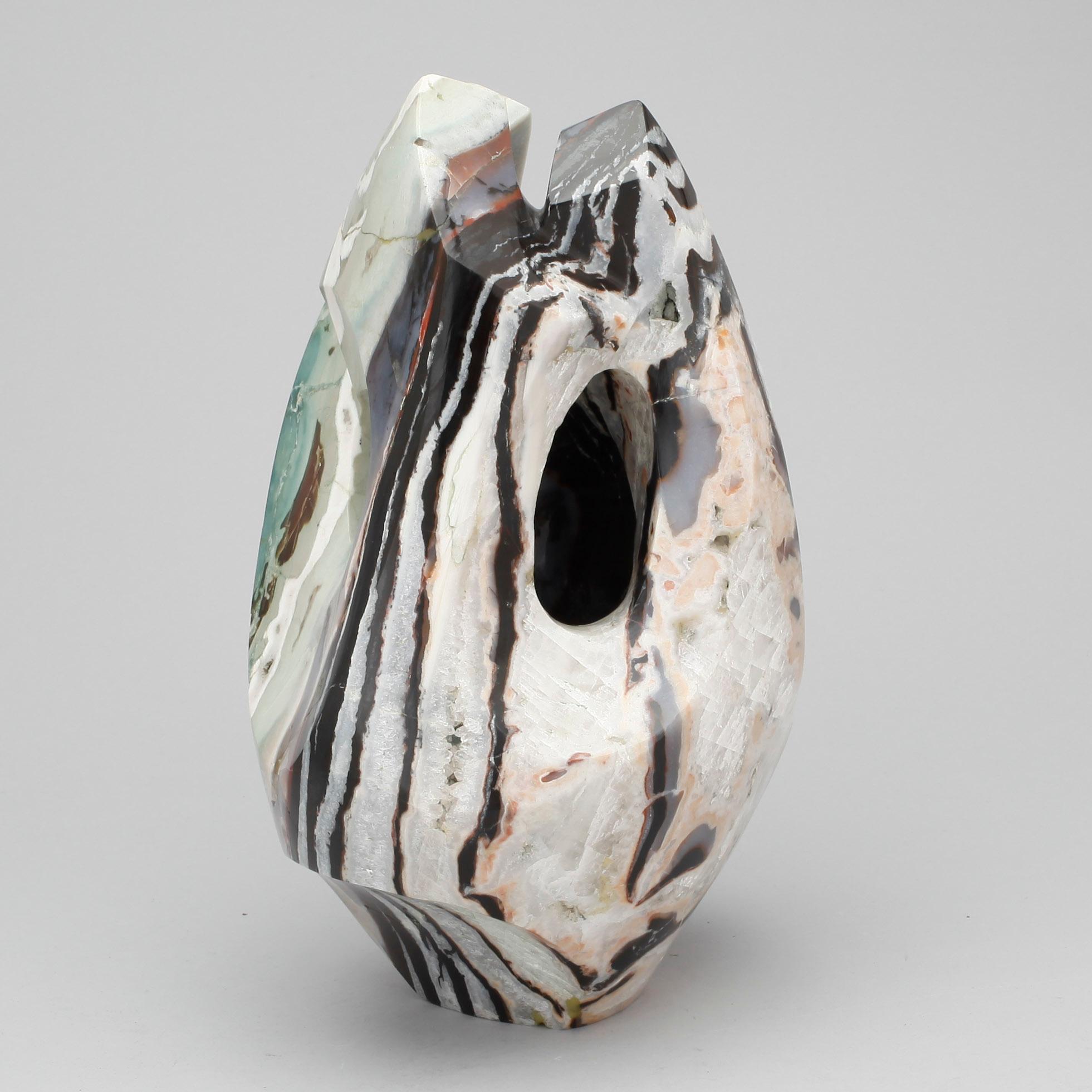 SKULPTUR, onyx, enl uppgift Romolo Grassi, Italien.