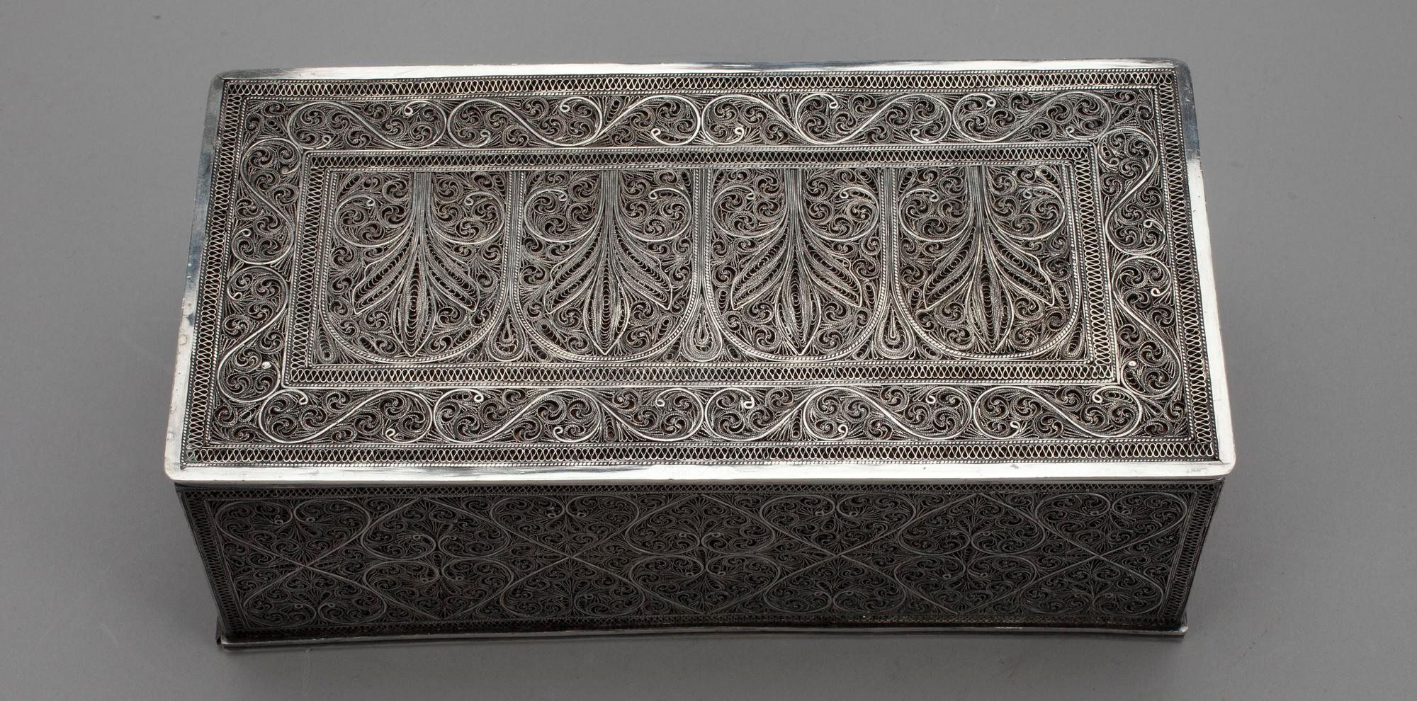 SKRIN, silver, finska importstämplar, Helsingfors 1967. Vikt 622 g.