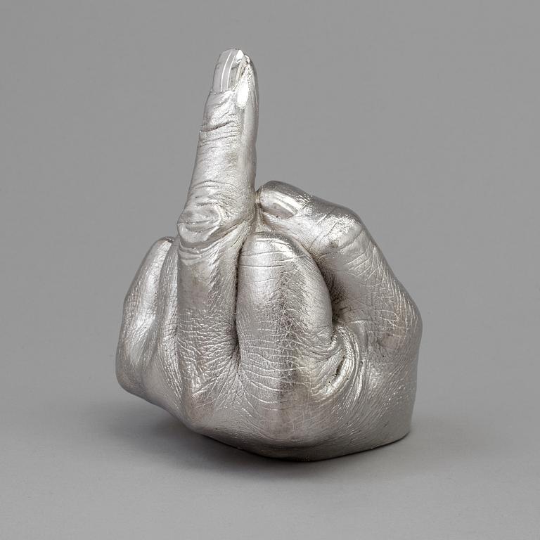 AI WEIWEI, sculpture "Artist's Hand", edition of 1000 from 2017, signed.