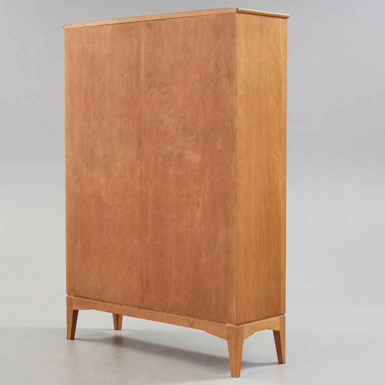 Carl-Axel Acking, A Carl-Axel Acking pear wood Swedish Modern cabinet, executed by carpentry Jörgen Andersson, Djursholm Stockholm 1943.