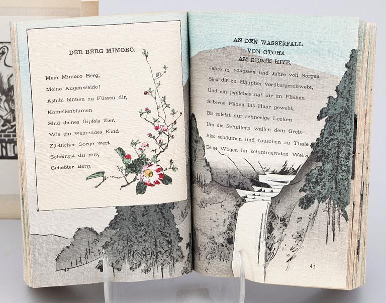 BOK, "Dichtergrüsse auf dem Osten, Japanische Dichtungen" av Karl Florenz, Leipzig 1912.