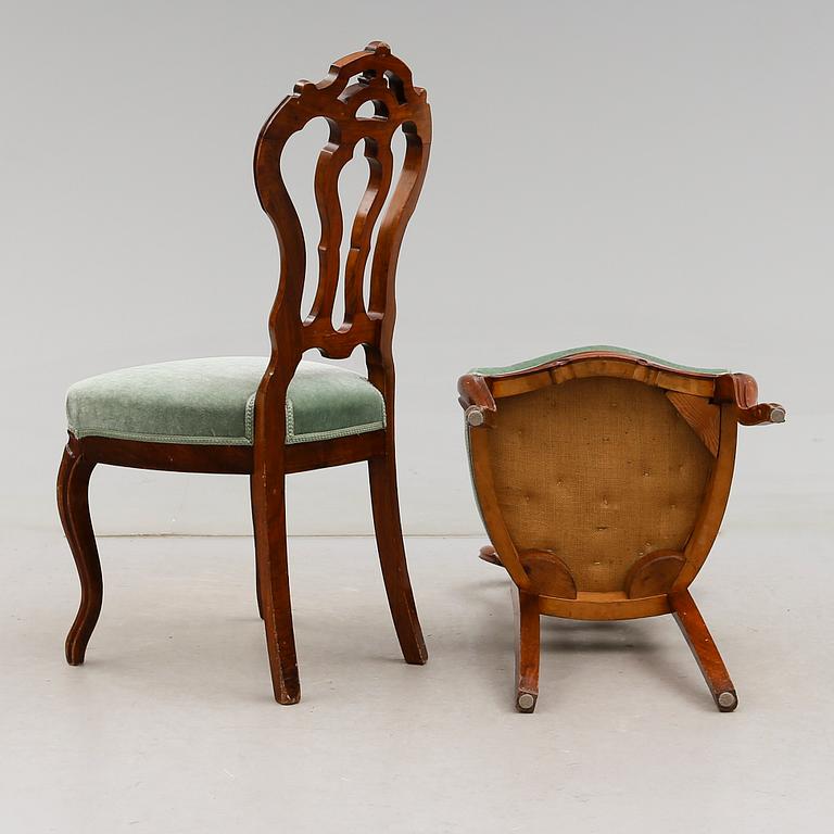 STOLAR, 6 st, 1800-talets andra hälft.
