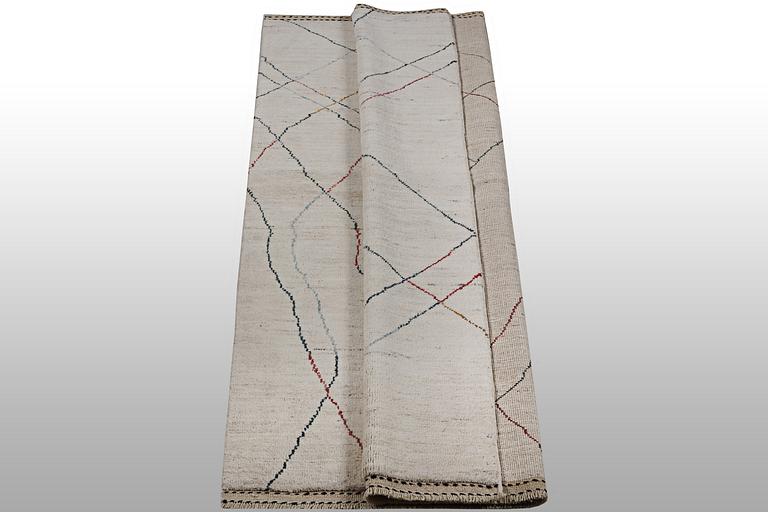 A rug, Morocco, ca 243 x 168 cm.