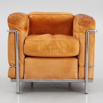 Le Corbusier, Pierre Jeanneret & Charlotte Perriand, armchair, "LC2", Cassina, Italy.