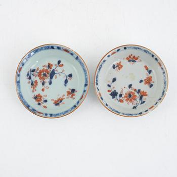 13 pieces of Canton and export porcelain, China, 18th-19th century.