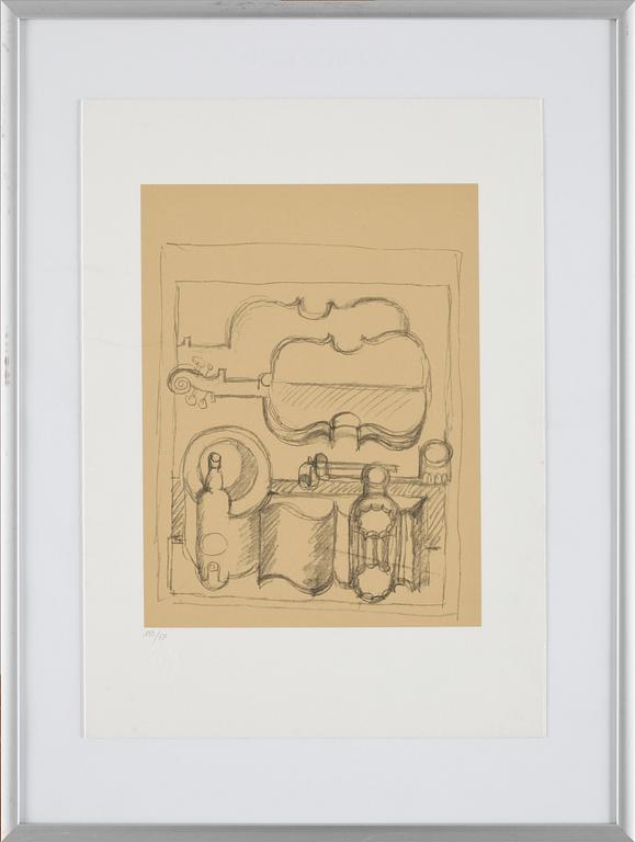 LE CORBUSIER, efter, offset, numr 133/390, 1988.
