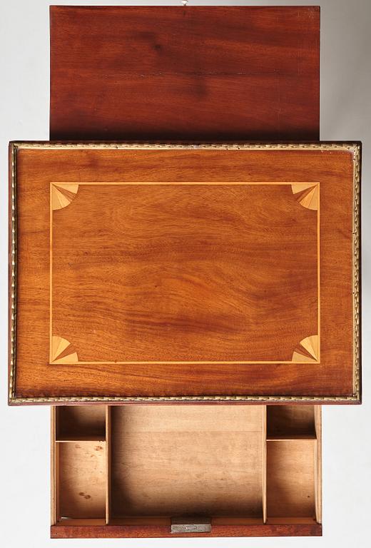 A late Gustavian table by Daniel Sehfbom (master in Stockholm 1800-1837).