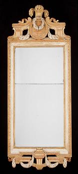 A Gustavian mirror by J. Åkerblad.