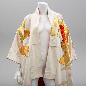 A Japanese wedding kimono, second half of the 20th century.