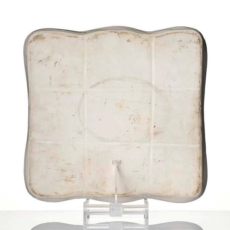 Birger Kaipiainen, a ceramic tray, Arabia, Finland 1940s.