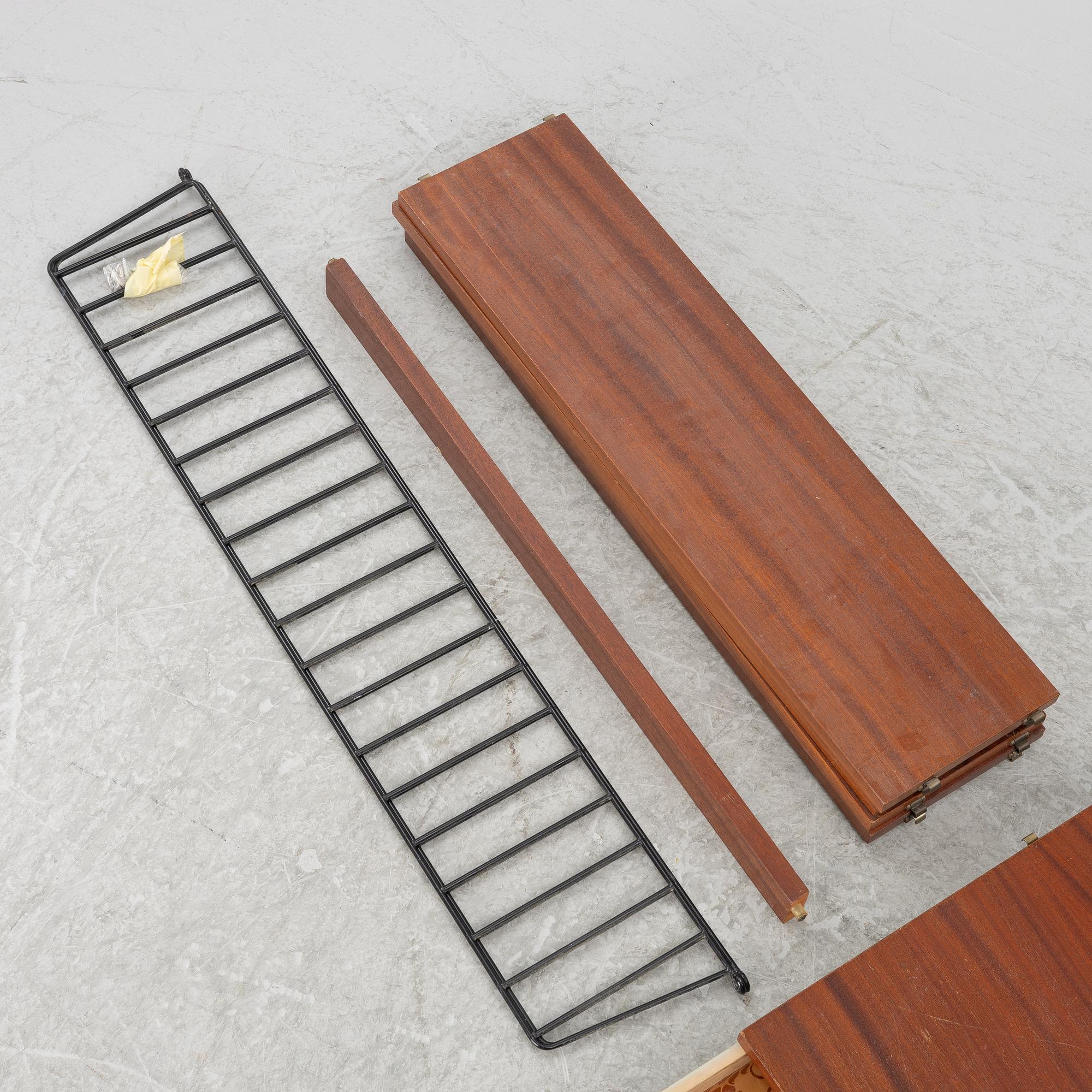 Nils Strinning, bookcase, "String", 1950s/60s.