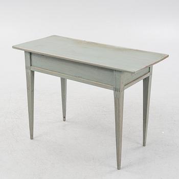A painted desk, 19th Century.
