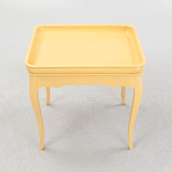 A Rococo style 'Hällestad' table, from IKEA, 1990's.