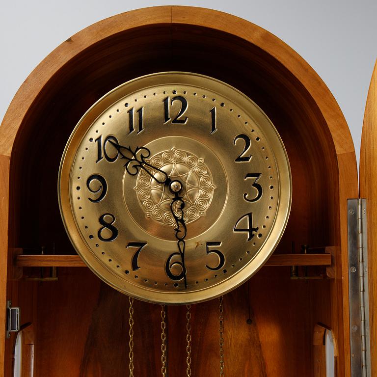 A Gustavian style floor clock, first half of the 20th century.