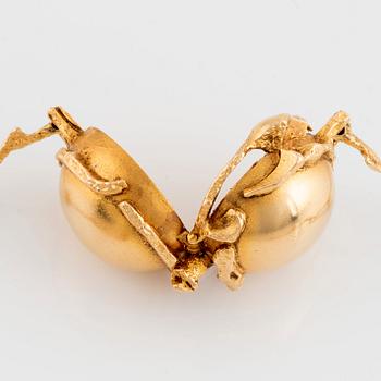 Björn Weckström, hänge/urgömma 18K guld" Sun Dial".