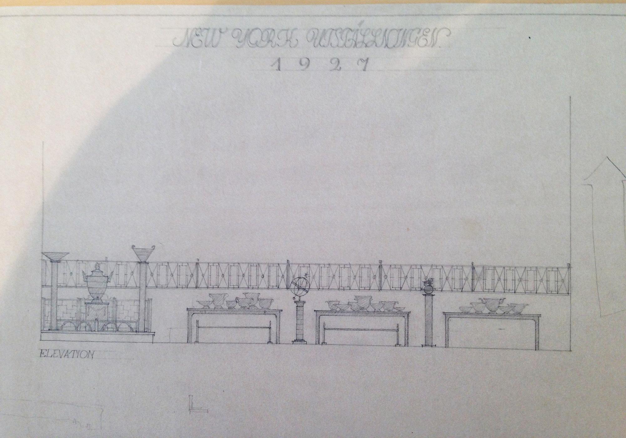 Anna Petrus, four cast iron reliefs, Näfveqvarn, Sweden, pieces of a table designed for the Metropolitan exhibition in New York 1927.